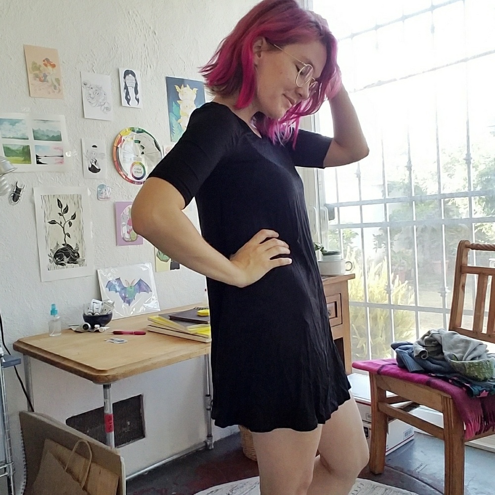 🌟 SALE!!🌟 Black Wet Seal Swing Dress